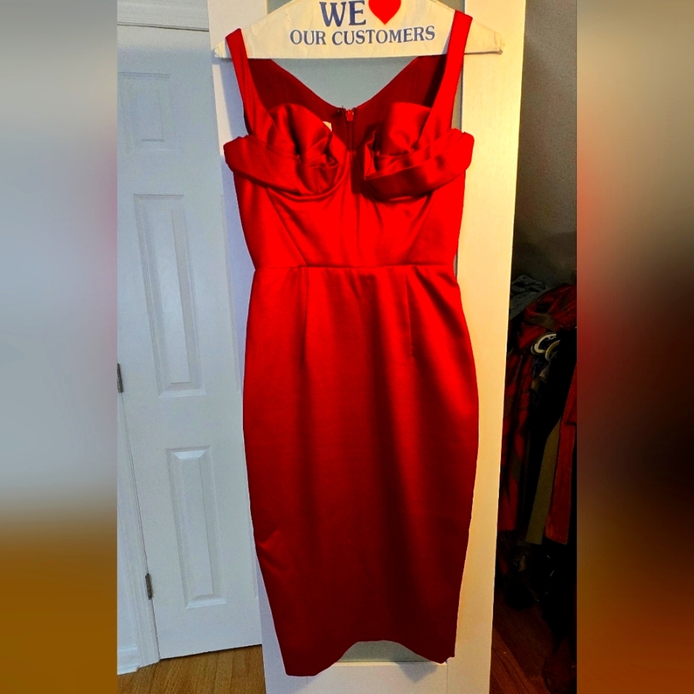 House Of CB Red Dress